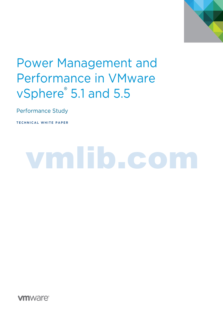VMware vSphere虚拟化平台电源管理和性能优化白皮书 - VM技术库