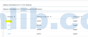 VMware Workstation Pro 17下载(2024年10月)和17.6.1版本发布说明