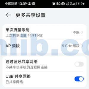 如何让VMware Workstation上的虚拟机使用手机流量上网?