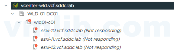 ESXi Host Not Responding无法断开或删除虚拟机