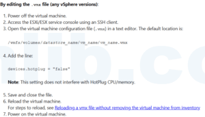 如何关闭VMware虚拟机HotAdd / HotPlug功能?解决网卡被识别为可移除、View桌面频繁断连问题