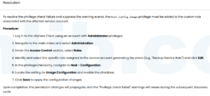 vCenter 8.x权限警告事件暴增？一招解决Host.Config.Image权限问题