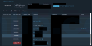 NSX 覆盖网络上的虚拟机无法 ping DNS 服务器和解析名称