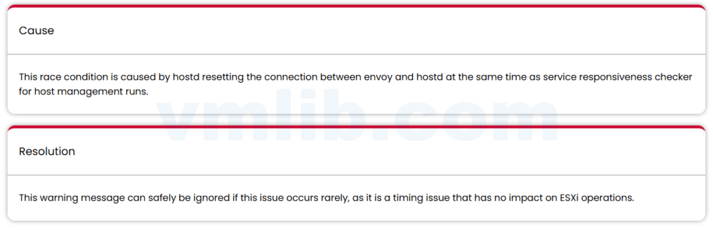 ESXi 7.x/8.x hostd 间歇性无响应事件分析