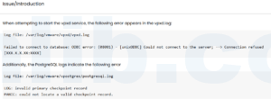 vCenter vpxd 服务无法启动的 PostgreSQL 日志修复方法