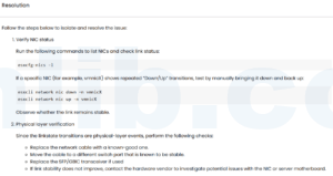 ESXi 8.x/9.x 主机物理网卡链路状态反复 Up/Down 问题