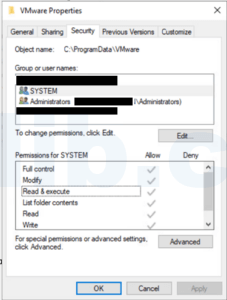 VMware 产品安装/卸载失败的错误 1603 解决方法