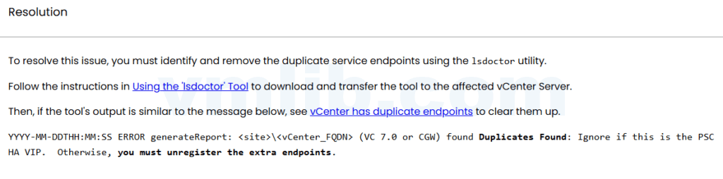 增强链接模式下替换SSL证书后vCenter Server Appliance网络利用率过高问题