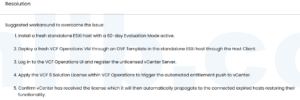 ESXi 和 vCenter 9.0 许可证无法应用：许可证过期与 VCF Operations 不可用的问题